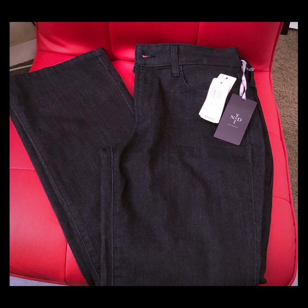 NYDJ Barbara Bootcut Jeans - Dark Rinse size 6P